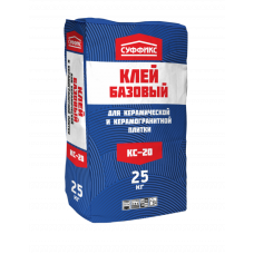Клей плиточный СУФФИКС КС-20 25 кг (56 шт)