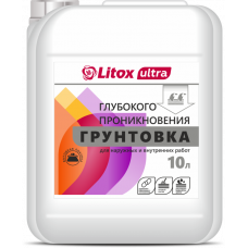Грунт LITOX ULTRA (10 л/60 шт) глубокого проникновения