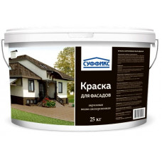 Краска акриловая СУФФИКС фасадная 14 кг