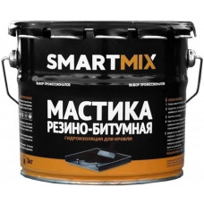 Мастика Smartmix резино-битумная 3 кг (120 шт/пал)