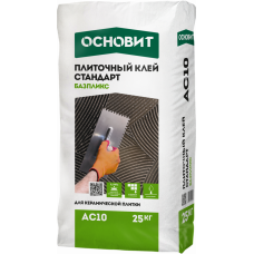 Клей плиточный Основит Базпликс Стандарт АС10 25 кг