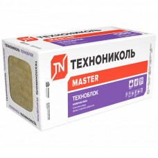 Минвата ТЕХНОБЛОК СТАНДАРТ 1200х600х100 мм (1 уп/4 шт/2,88 м2/0,288 м3)