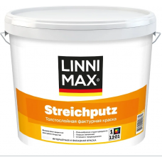 Краска акриловая толстослойная фактурная LINNIMAX Streichputz 16 кг 44 шт