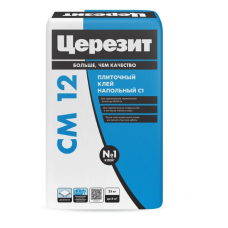 Клей плиточный для керамогранита Церезит CM 12/25 (48 шт/уп) 25 кг