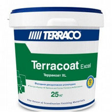 Штукатурка декоративная TERRACO Terracoat XL (2,5 мм) NP 25 кг (24) фасадная с текстурой Короед акриловая