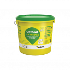 Штукатурка силикатно-силиконовая Vetonit.pas decofino 1 мм шуба 100А, 25 кг (24 шт/пал)
