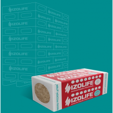 Минвата IZOLIFE ФАС СТАНДАРТ 1200х600х100 мм 100 кг/м3 (3 мм/2,16 м2/0,216 м3) 32 уп/пал IL0000432
