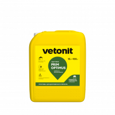 Грунтовка глубокого проникновения Vetonit Prim Optimus 10 л, канистра, 60 шт/пал