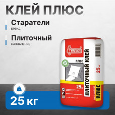 Клей плиточный Старатели плюс 25 кг
