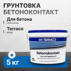 Грунтовка Terrabond Бетоноконтакт SP 5 кг (96) крупнозерновая розовый